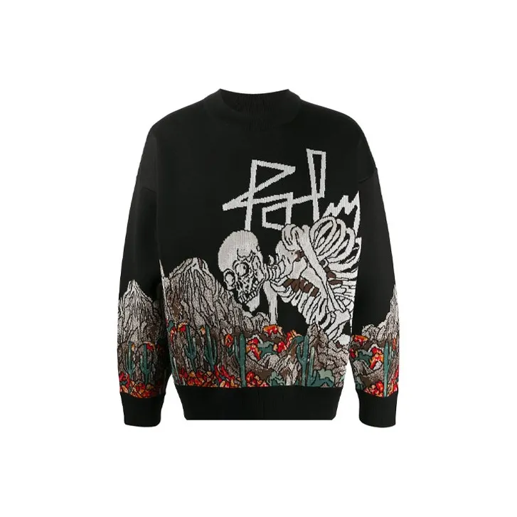 PALM ANGELS Knitwear Men Black-0