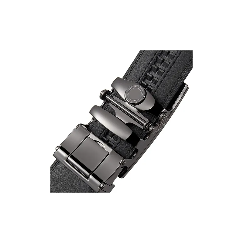 YUZHAOLIN Cow Leather Belts Men's Width 3.5CM-1