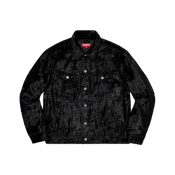 Supreme Fuzzy Pile Trucker Jacket