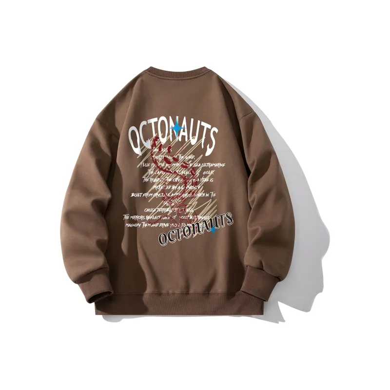 Small Columns Under The Sea Sweatshirt Unisex-14