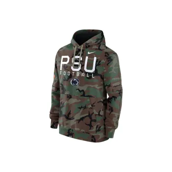 Nike Penn State Nittany Lions Military Appreciation Club Men's Nike College Pullover Hoodie