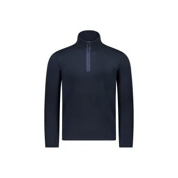 Paul & Shark Logo patch Roll neck Jumper