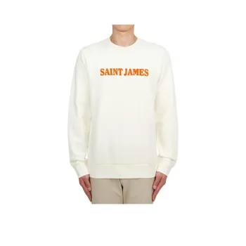 SAINT JAMES Sweatshirt Men's White