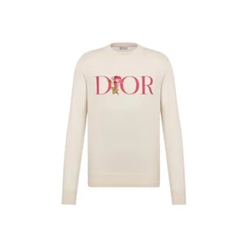 DIOR DIOR New Season Collection DIOR FW22 Qixi Festival Collection FW22 Knitwear Men's White