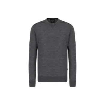 EMPORIO ARMANI Sweaters Men Gray