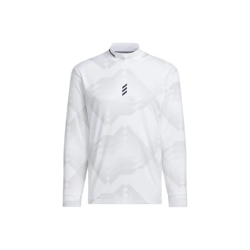 Adidas CodeChaos Mock Neck Shirt Men's White-0