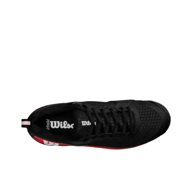 Wilson RUSH PRO 4.5 Anti Slip Wear Resistant Low Top Tennis Shoes Men's Black-3