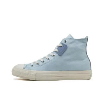 Converse All Star Slip Resistant, Abrasion Resistant Cushioning High Top Canvas Shoes Unisex Light Blue