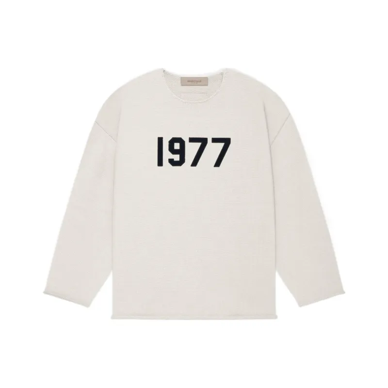 Fear Of God Essentials 1977 Raw Edge Sweater-0
