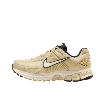 Nike Zoom Vomero 5 Anti Slip Wear Resistant Low Top Casual Running Shoes Women's Beige Black