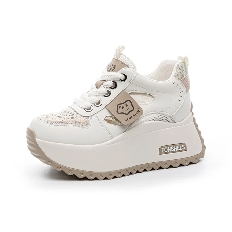 The Mystery Of Glamour Breathable Low Top Casual Shoes Women's-5
