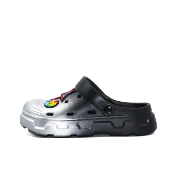 MESUCA Clogs Unisex Black Silver