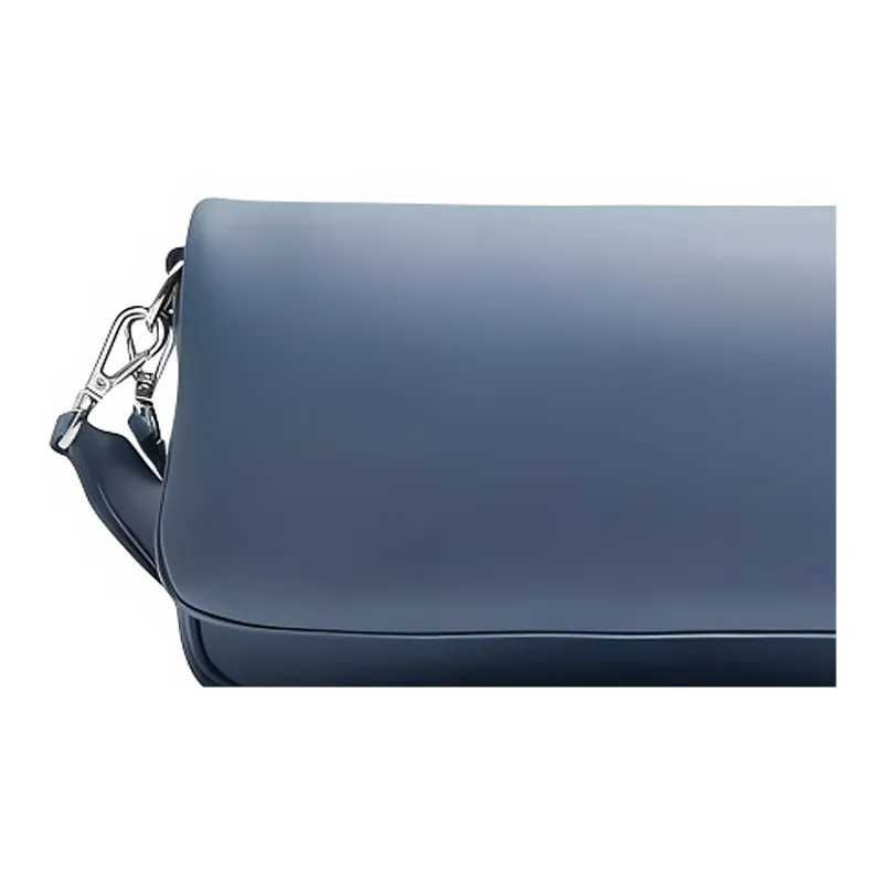 Other Stories Sheepskin Shoulder Bag Small Size Unisex Blue-4