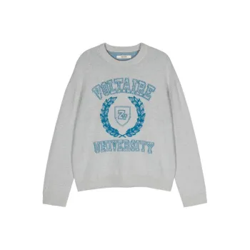 Zadig & Voltaire Marko Intarsia logo Jumper