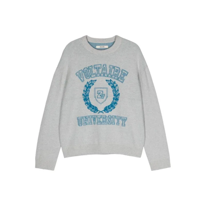 Zadig & Voltaire Marko Intarsia logo Jumper-0