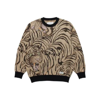 WACKO MARIA WACKO MARIA X Tim Lehi Joint Collection Sweaters Unisex Brown