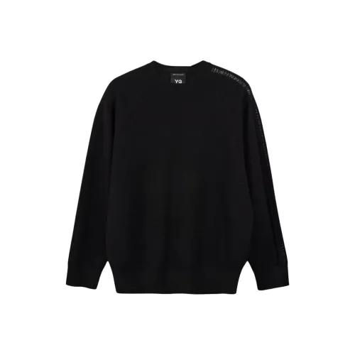 Y 3 Free Shipping With AdiClub Y 3 Logo Knit Men Sweatshirt