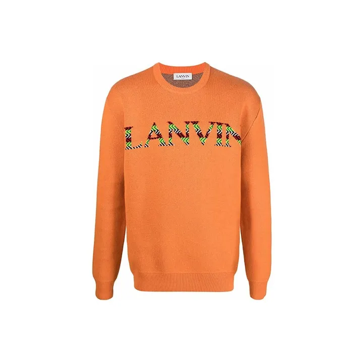 Lanvin Sweaters Men Orange-0