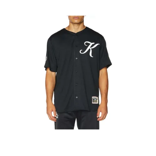 Kappa Logo Sitcle Shirt Men's Black