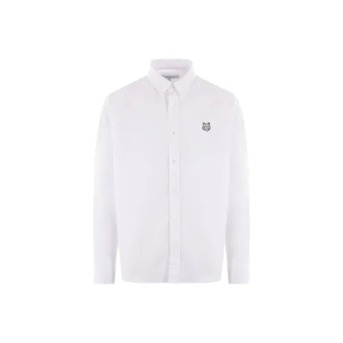 Maison Kitsune Bold Fox Head Casual Shirt