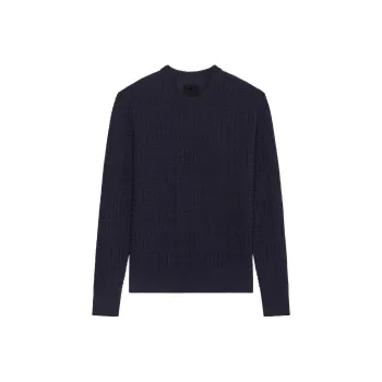 Givenchy Textured All Over 4G Crewneck Sweater
