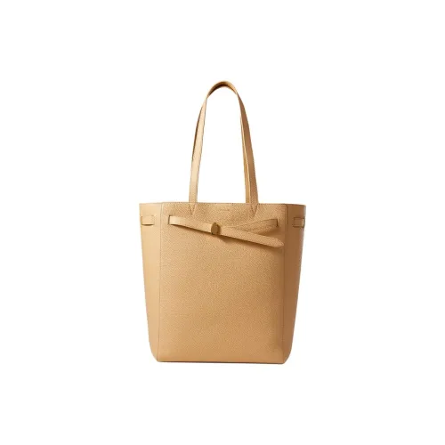 VERONICA BEARD Leather Tote Bag, Shopping Bag, Shoulder Bag Women's Sand