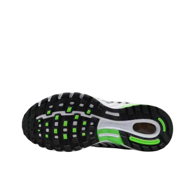 Nike Air Peg 2K5 White Black Metallic Silver Green Strike-5