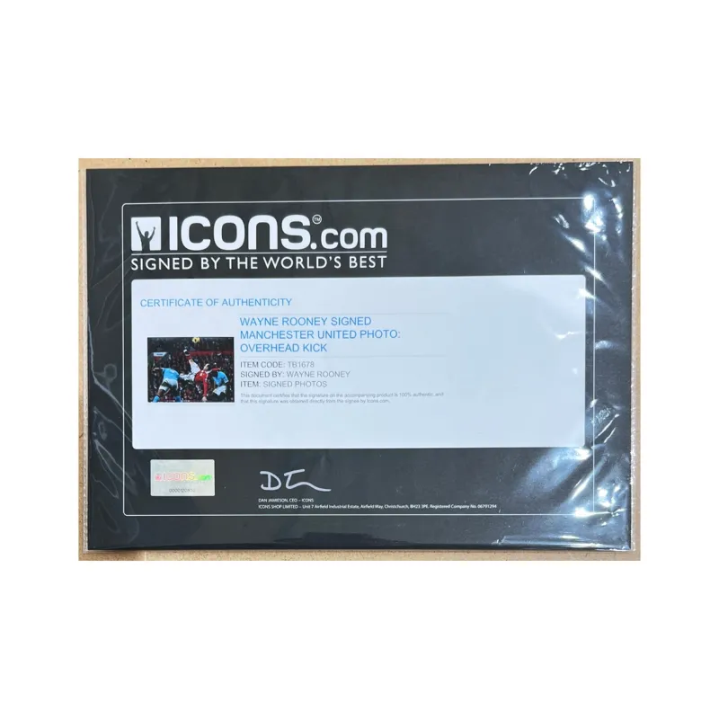 ICONS.com Manchester United Vs Manchester City Derby Includes Frame Outer Frame Size  38.6x48.6cm-3