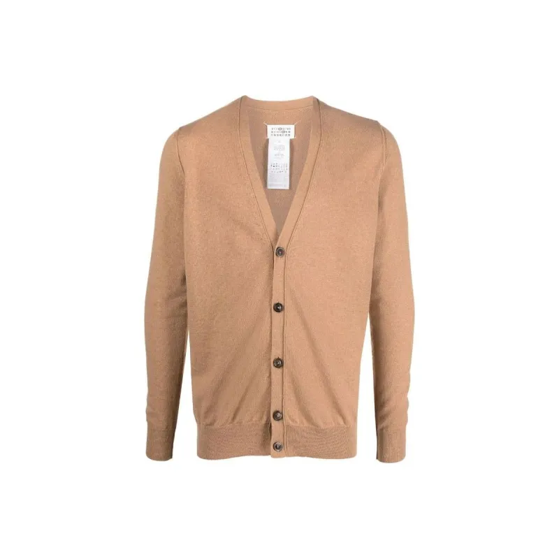 Maison Margiela Buttoned V Neck Cardigan-0