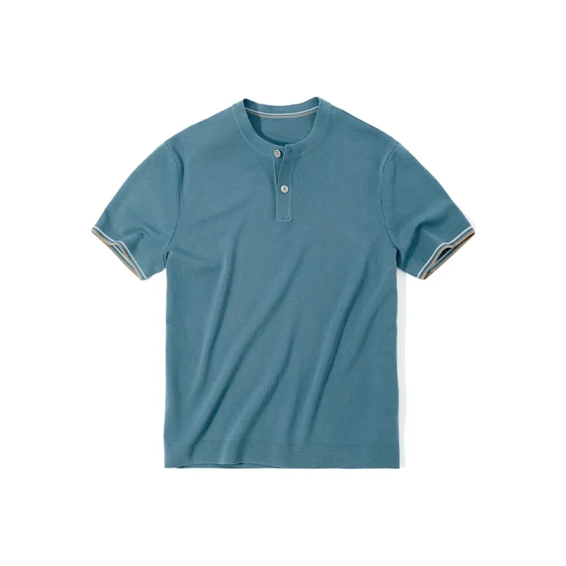 Mr.Bu Sweaters Men Denim Blue-0