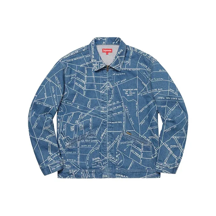 Supreme Gonz Map Work Jacket-0