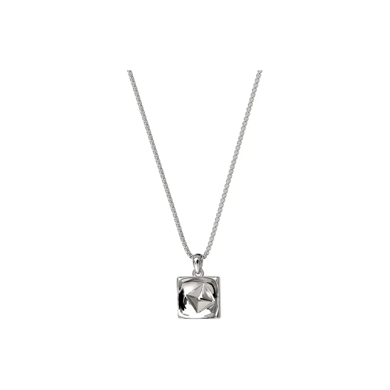 BAILAN BN 925 Sterling Silver Necklaces Unisex-5