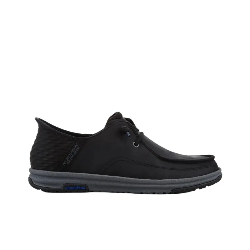 Skechers Melson Low Top Casual Shoes Men's Black-1