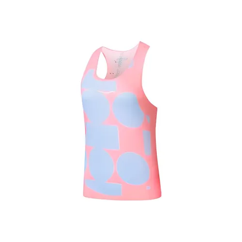 Saucony Sleeveless Sports Shirts Women's White Blue Red
