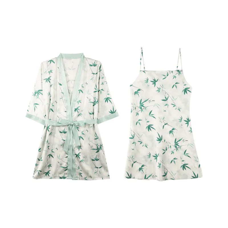 LoveEsteem Pajama Set Women's Green-0