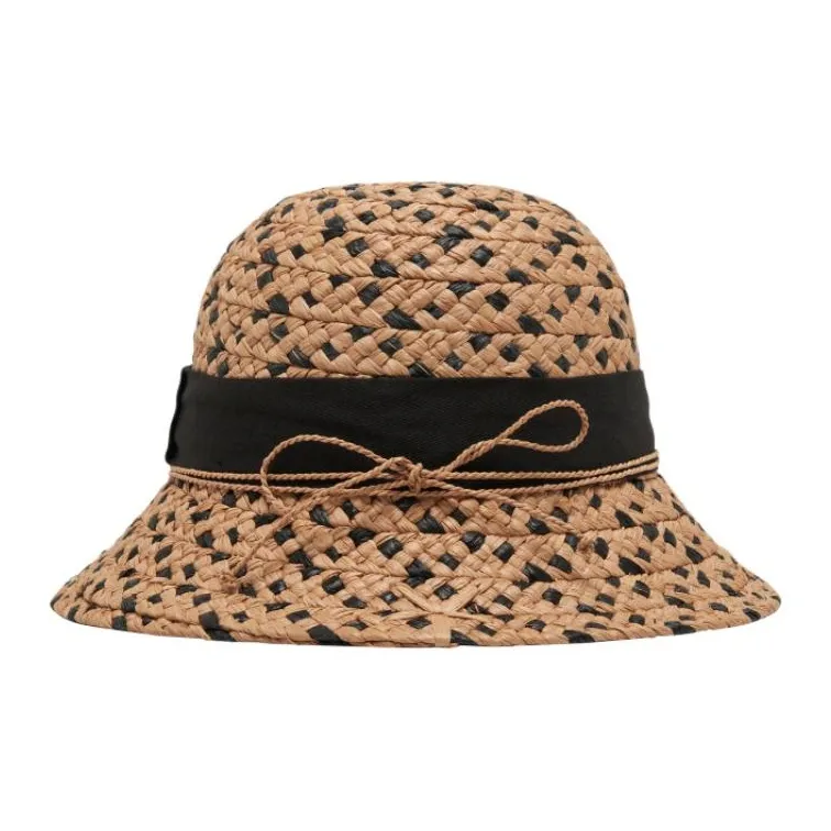 HELEN KAMINSKI Raffia, Nylon, Cotton Elastane Bucket Hats Women's Khaki-2