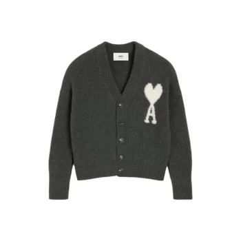 AMIPARIS Off White Adc Cardigan