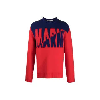 MARNI Sweaters Men Red