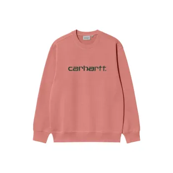 Carhartt WIP Logo Embroidered Crewneck Sweatshirt