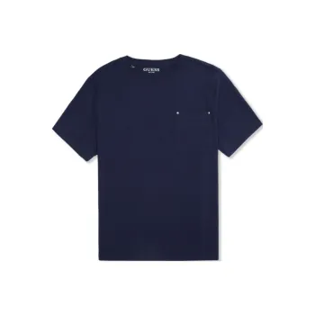 GUESS T-Shirts Men Navy Blue