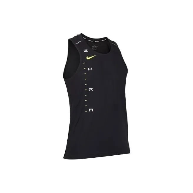 Nike MILER Tank Tops Men Black-0