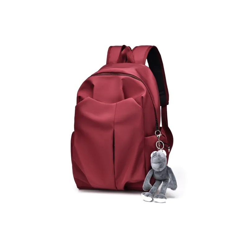 KAMLUI Abrasion Resistant Fabric Backpack Regular Unisex White/Gray/Black/Red-13