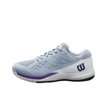 Wilson Rush Pro Ace Slip-Resistant Low-Top Tennis Shoes Women's Blue Purple