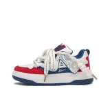 Beige Blue Red