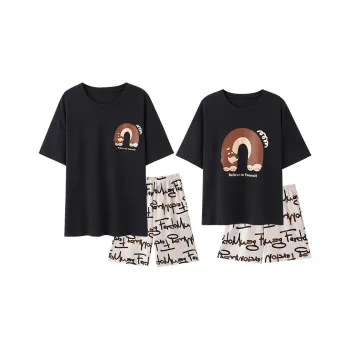 Qiao Ni Tong Unisex Pajama Sets