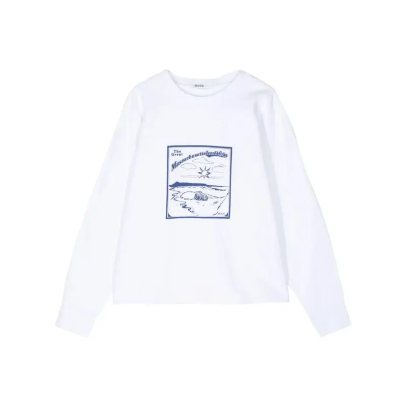 BODE Graphic print Cotton Sweatshirt-0