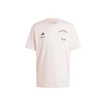 Adidas LES MILLS T Shirt Men's Pink White