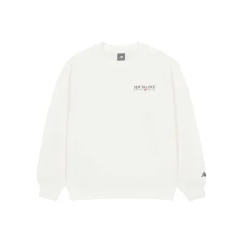 New Balance Sweatshirt Men's Sea Salt White