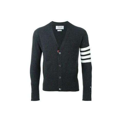 THOM BROWNE 4 Bar Stripe Cardigan