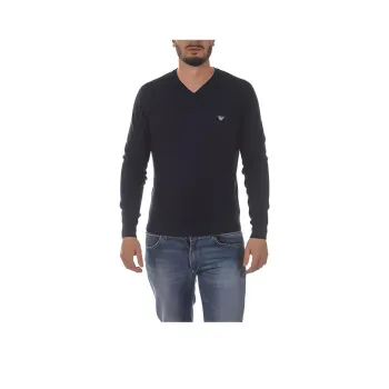 ARMANI JEANS Sweaters Men Black
